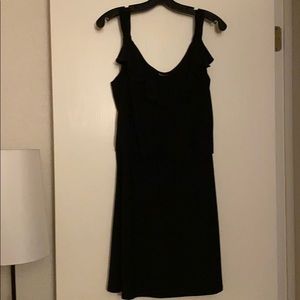 Black and White Strap Dress